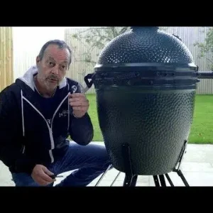 Seizoensaanbieding Big Green Egg Extra Extra Large ø 74,3 cm keramiek groen bas