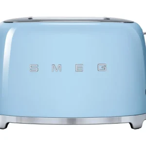 Smeg 50's style broodrooster 2 sleuven staal pastelblauw Laatste Kans