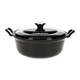 Favoriet Le Creuset faitout braadpan met plaatstalen deksel 2,4 liter ø 24 cm gietijzer zwart