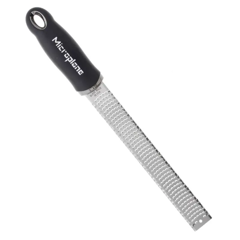 Finale Uitverkoop Microplane Premium Series zesteur / rasp 33 cm rvs zwart