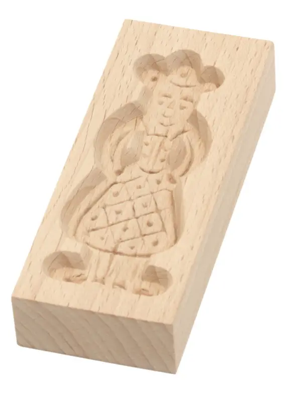 Gereduceerde Prijs Oldenhof speculaasplank vrouw 10,5 cm hout
