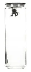 Alessi Gianni a little man holding on tight voorraadbus 2 liter zwart Speciale Aanbieding