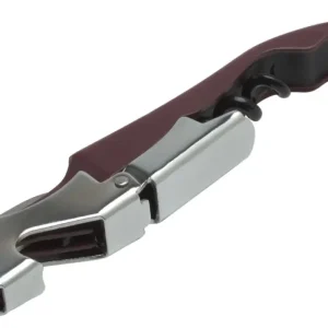 Op = Op Inoxibar kelnersmes 12 cm rvs rood