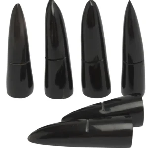 Shop Nu Laguiole en Aubrac messenlegger buffelhoorn 5-7 cm zwart 6 stuks