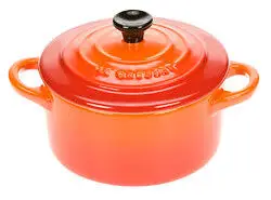 Le Creuset minipan ø 10 cm aardewerk vulcanique Express Levering
