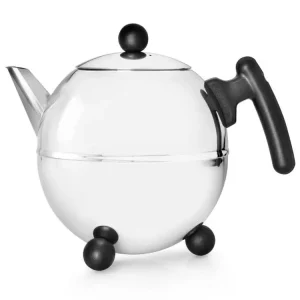 Bredemeijer Duet Bella theepot 1,5 liter rvs glans Op = Op