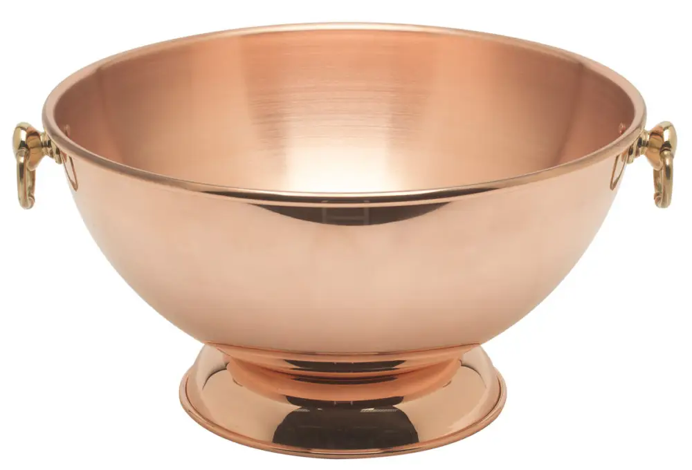 Mauviel M'30 champagnebowl ø 40 cm koper messing greep Beste Prijs