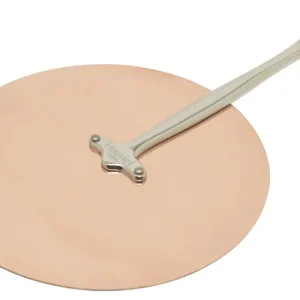 Weekendaanbieding Mauviel M'150S universele deksel ø 25 cm koper rvs greep