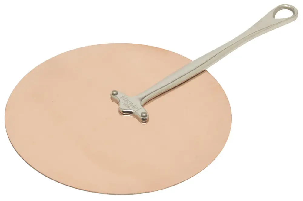 Weekendaanbieding Mauviel M'150S universele deksel ø 25 cm koper rvs greep