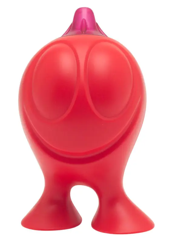 Hete Deal Alessi Gino Zucchino suikerstrooier 200 ml kunststof rood
