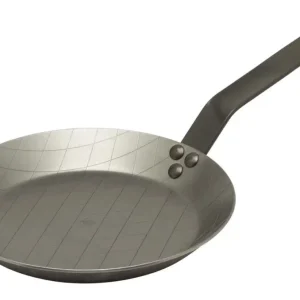De Buyer B-Element steakpan ø 24 cm plaatstaal grijs Favoriet