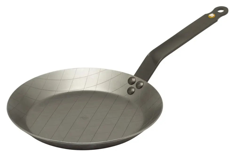 De Buyer B-Element steakpan ø 24 cm plaatstaal grijs Favoriet