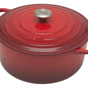 Le Creuset Signature braadpan 8,1 liter ø 30 cm gietijzer kersrood Premium