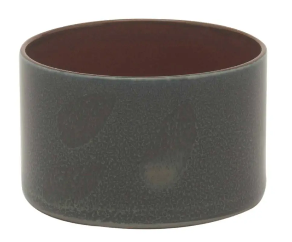 Shop Nu Serax Terres de Rêves beker cilindervorm 150 ml ø 7,5 cm stoneware donkerblauw-rust