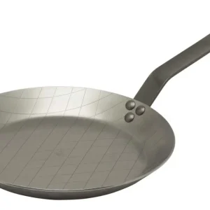 De Buyer B-Element steakpan ø 28 cm plaatstaal grijs Beperkte Voorraad