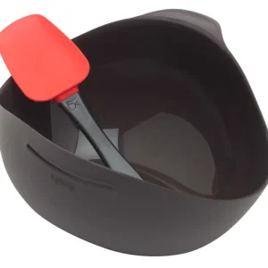 Speciale Aanbieding Lékué broodmaker met spatel rond 25 cm silicone bruin