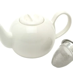 Betaalbaar Bredemeijer Cosy binnenpot met filter 1,3 liter aardewerk wit