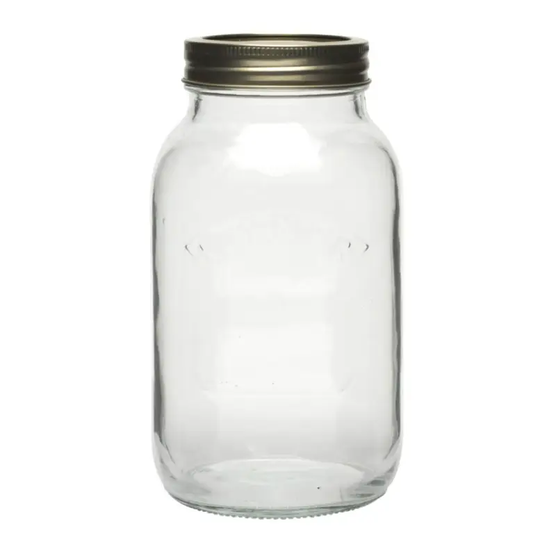 Kilner weckpot met vacuümdeksel 1 liter glas Betaalbaar