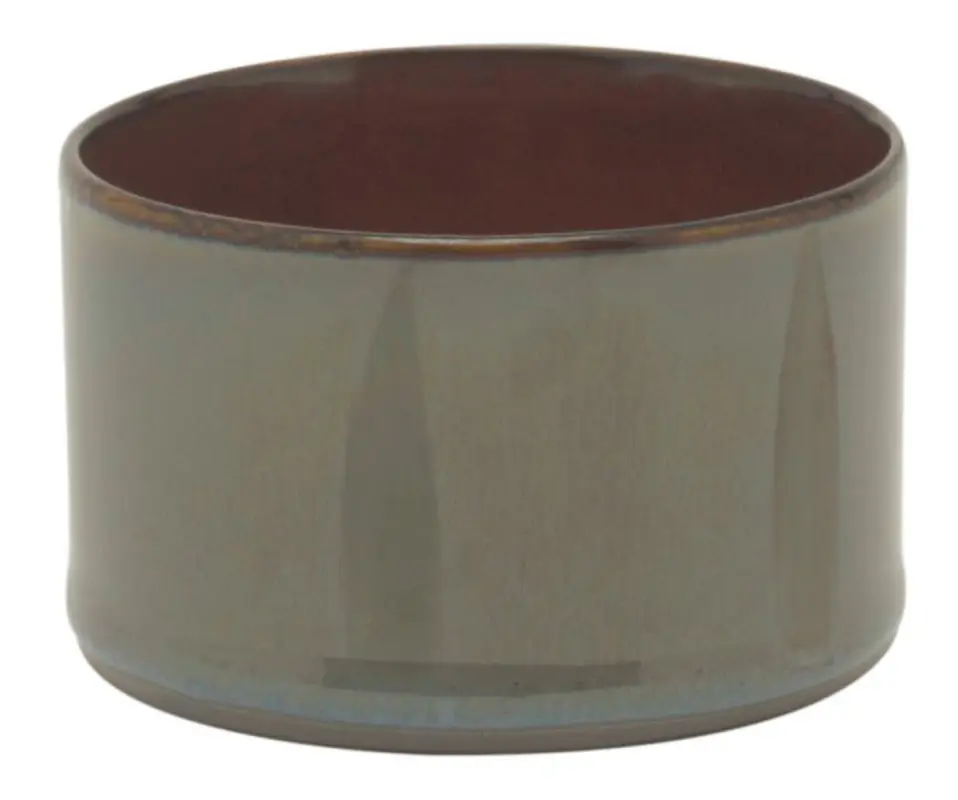 Direct Beschikbaar Serax Terres de Rêves beker cilinder 150 ml ø 7,5 cm stoneware smokey blauw-rust