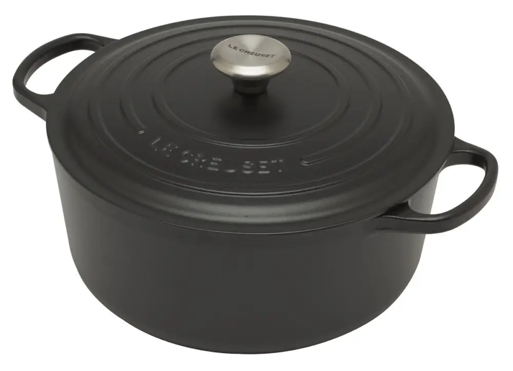 Bestseller Le Creuset Signature braadpan 12,4 liter ø 34 cm gietijzer matzwart
