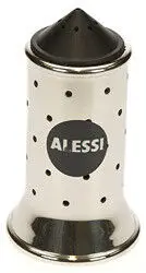 Alessi Michael Graves zoutvaatje 11,5 cm rvs zwart Meest Verkocht