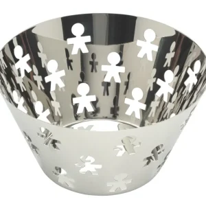 Dagaanbieding Alessi Girotondo King-kong fruitschaal ø 23 cm rvs glans