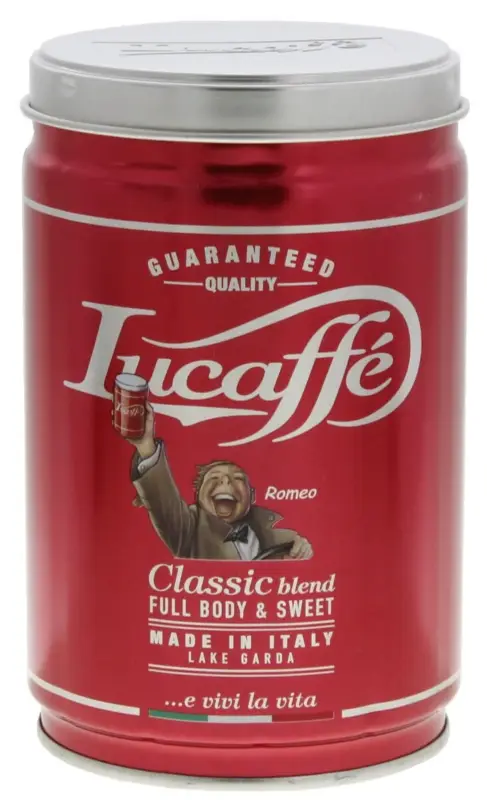 Lucaffé Classico melange 80/20 gemalen koffie 250 gram Laatste Kans