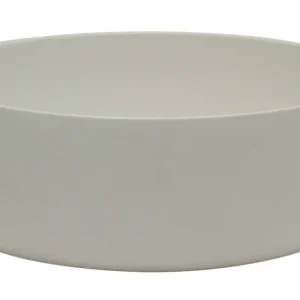 Op = Op Serax Base schaal ø 20 cm hoogte 7,5 cm porselein wit mat