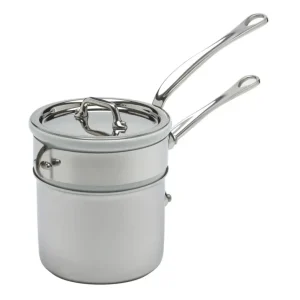 Express Levering Mauviel M'Cook au bain-mariepan ø 12 cm rvs 2-delig