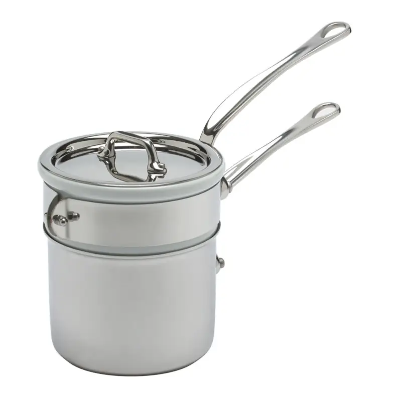 Express Levering Mauviel M'Cook au bain-mariepan ø 12 cm rvs 2-delig