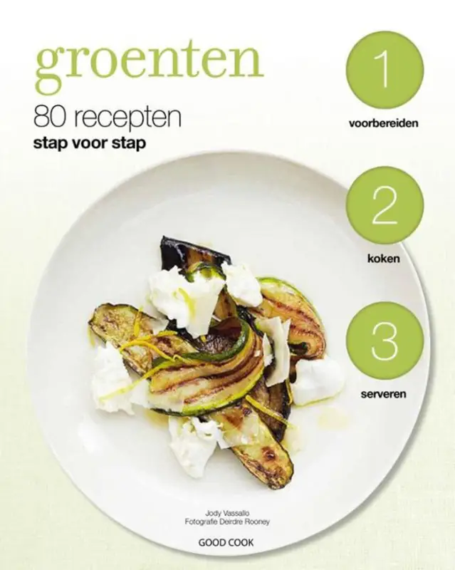 1-2-3 Groenten, 80 recepten stap voor stap Laatste Kans