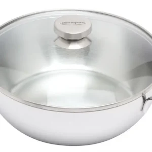 Demeyere Apollo braadpan met glasdeksel ø 28 cm rvs mat Flitsaanbieding
