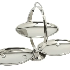 Alessi Anna Gong opklapbare etagère 27 cm rvs glans Alleen Vandaag