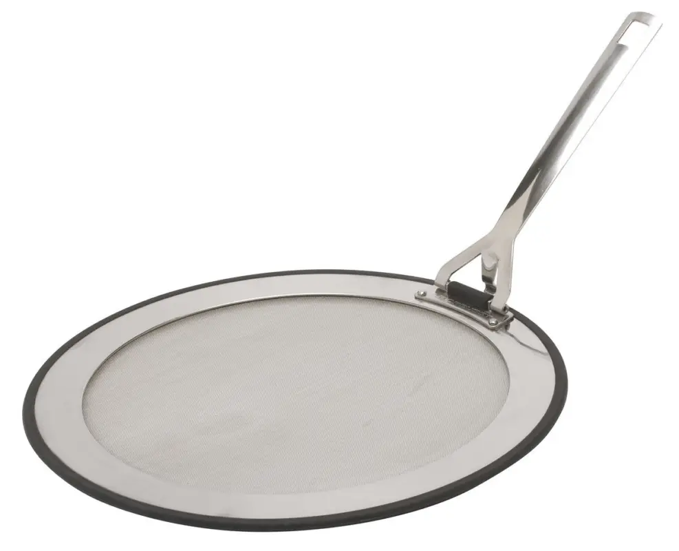 Le Creuset antispatdeksel 26 tot 30 cm rvs Koopje