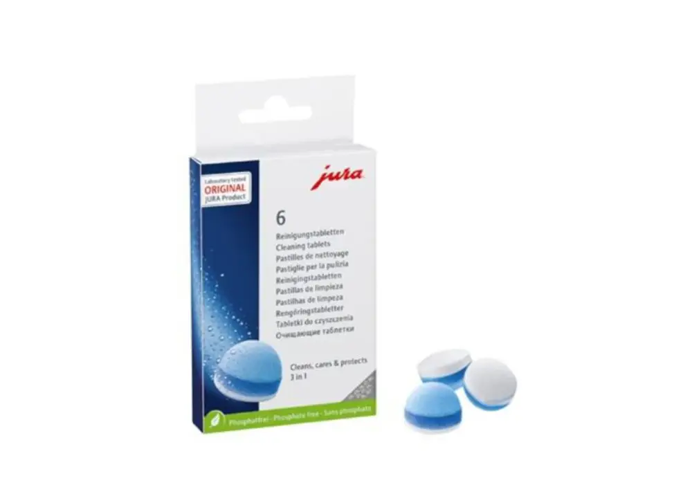 Hete Deal Jura 3-in-1 reinigingstabletten 6 stuks