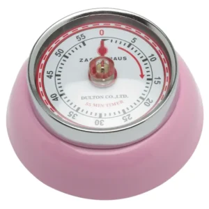 Zassenhaus Timer Speed kookwekker 7 cm metaal roze Actieprijs