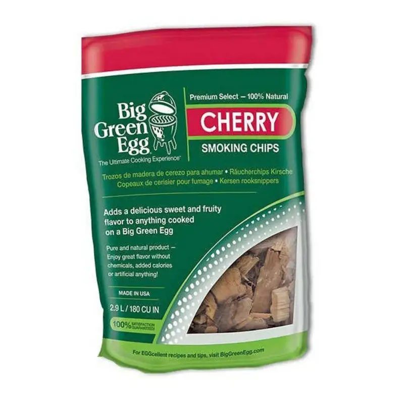 Big Green Egg rookhout Cherry 2,9 liter Rechtstreeks Van De Fabrikant