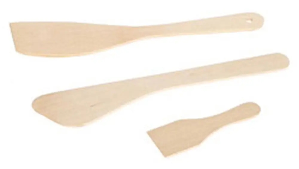 Oldenhof spatel 30 cm hout naturel Actieprijs