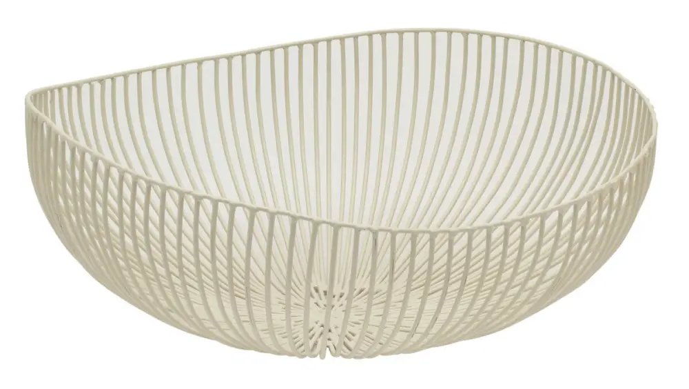 Bestel Nu Serax Meo fruitmand 37 x 33 cm ijzer wit