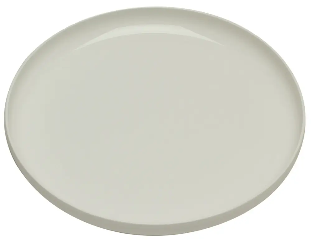 Serax Base hoog dinerbord ø 28 cm hoogte 3 cm porselein wit mat Dagaanbieding