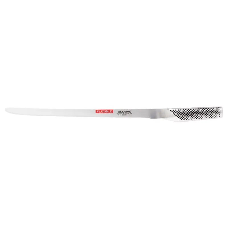 Weekendaanbieding Global G10 flexibel hammes / zalmmes 31 cm messenstaal