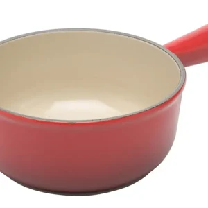 Le Creuset fonduepan ø 18 cm gietijzer kersrood Op = Op
