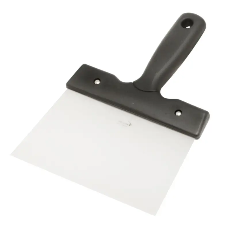 Deglon chocoladetempereerspatel 10x18 cm rvs zwart Fabrieksprijs
