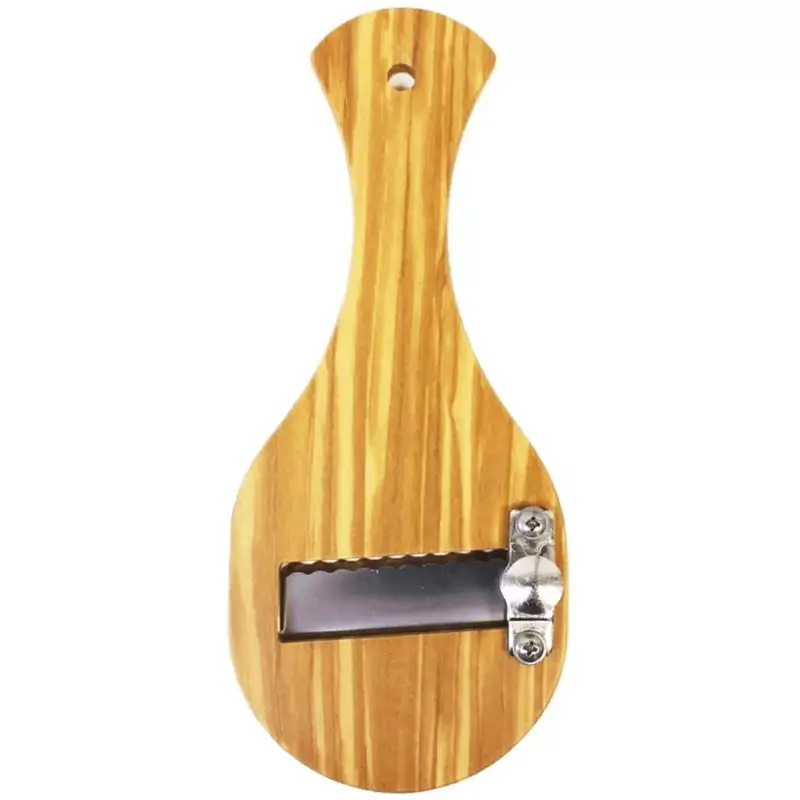 Oldenhof gekartelde schaaf 20 cm olijfhout Favoriet