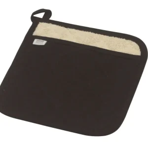 Alleen Vandaag Now Designs Superior pannenlap 20 x 20 cm katoen zwart