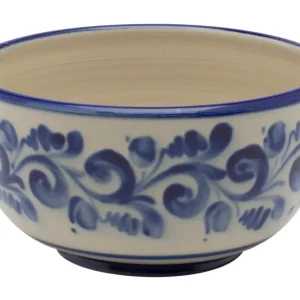 Oldenhof fruitschaal ø 25 cm keramiek blauw Voordeelprijs