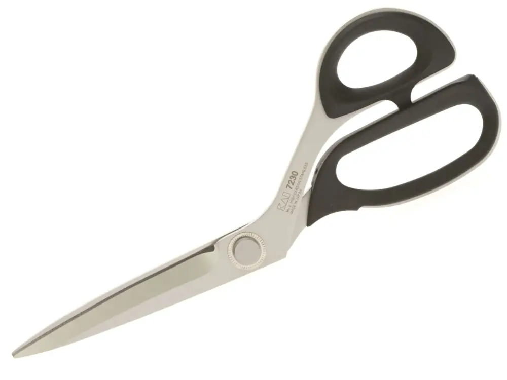 Kai keukenschaar 25,5 cm messenstaal zwart Laatste Kans