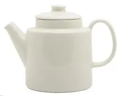 Iittala Teema theepot met deksel 1 liter porselein wit Alleen Vandaag