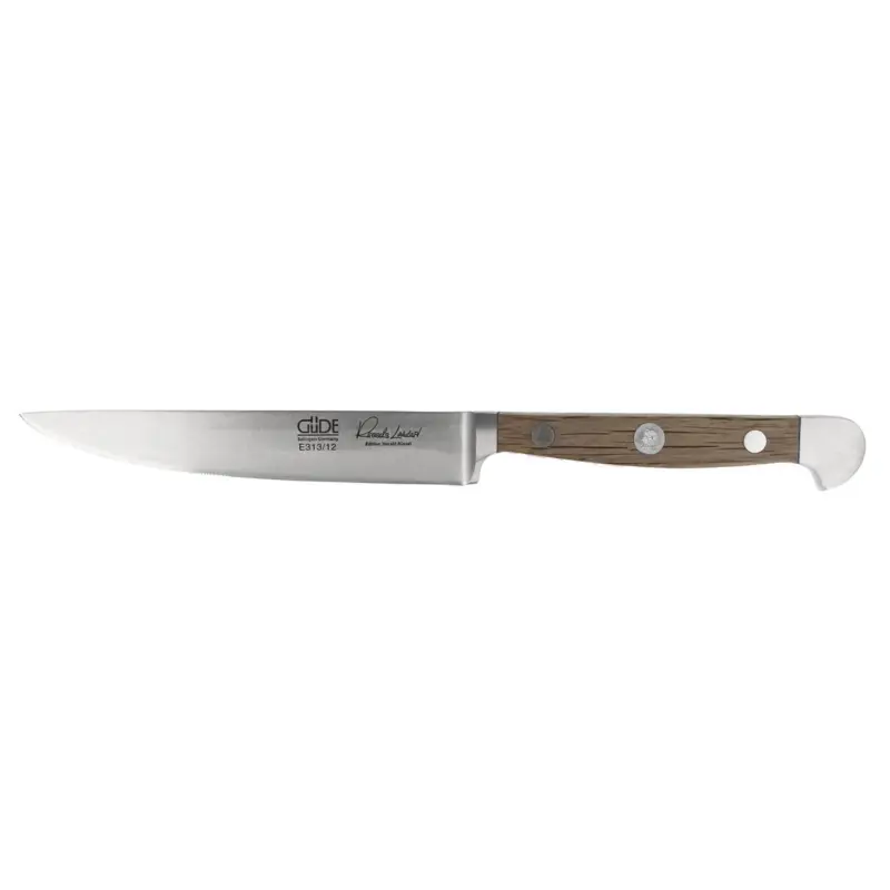 Güde Alpha Oak steakmes 12 cm eikenhout Betrouwbaar