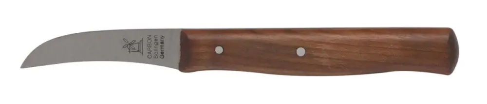 Robert Herder molenmes tourneermes 5,5 cm carbonstaal kersenhout Shop Nu
